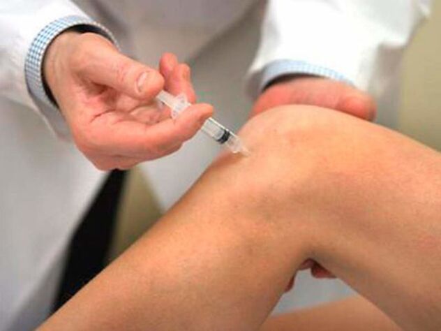 Intra-articular injection is one of the most progressive forms of treatment of arthrosis of the knee joint
