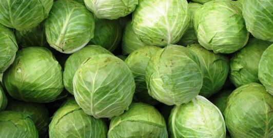 cabbage for a compress for knee arthrosis