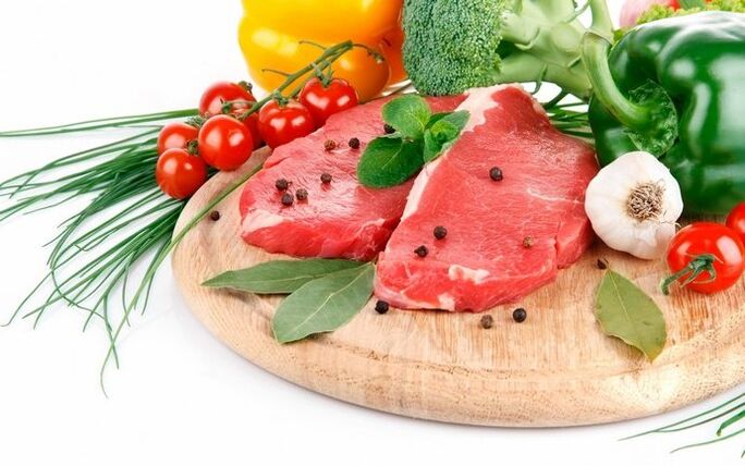 Adequate nutrition for osteochondosis